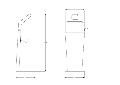 Totem porta PC